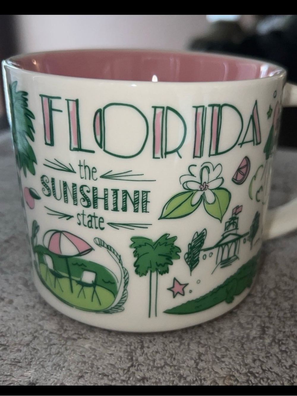 STARBUCKS 2017 “BEEN THERE SERIES” FLORIDA CERAMIC COFFEE MUG